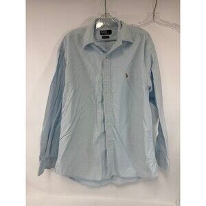 POLO Ralph Lauren Men’s Button Down 16 1/2 Yarmouth 100% Cotton Oxford Flawed